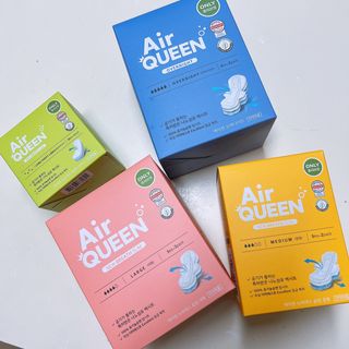 에어퀸 뉴브레스 유기농 생리대 4종 (팬티라이너 20P + 중형 10P + 대형 10P + 오버나이트 8P)_체험단 — 5점을 준 리뷰어가 2024년 6월 올린 사용 사진