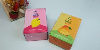 비타앤C 레몬맛, 망고맛 — 5점을 준 리뷰어가 2021년 4월 올린 사용 사진