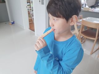 다나음 셀렌에 빠진 아연면역젤리 열대과일맛+사과맛 — 5점을 준 리뷰어가 2021년 4월 올린 사용 사진