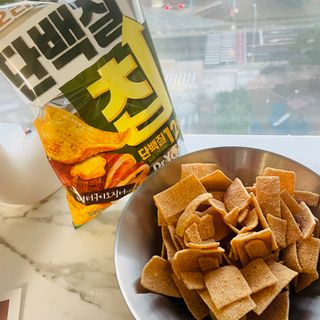 맛있게 채우는 단백질 12g, 닥터유 단백질칩 — 5점을 준 리뷰어가 2023년 12월 올린 사용 사진