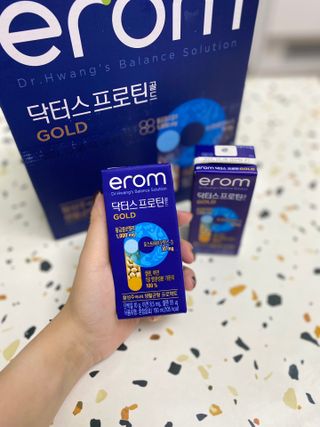 이롬 erom 닥터스 프로틴 골드 — 4.5점을 준 리뷰어가 2021년 5월 올린 사용 사진