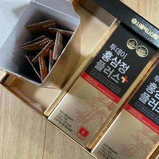 서울약사신협_투데이홍삼정플러스스틱_10g x 30포 — 5점을 준 리뷰어가 2021년 1월 올린 사용 사진
