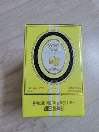 몽베스트 위드더 블랜딩 하우스 _레몬 블랙티 — 4점을 준 리뷰어가 2022년 12월 올린 사용 사진