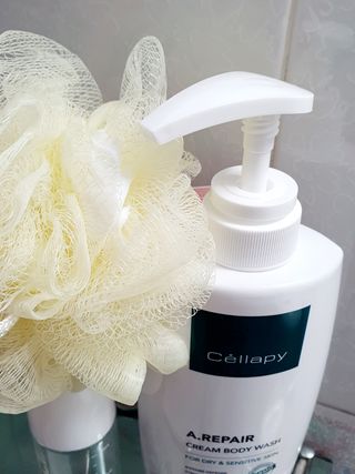 셀라피 에이리페어 크림 바디 워시 2세대 500ml — 5점을 준 리뷰어가 2021년 1월 올린 사용 사진