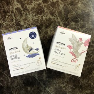 (주)쟈뎅 쟈뎅 클래스 핸드 드립 커피 10P 2종_디카페인 1종+랜덤 플레이버 1종 — 5점을 준 리뷰어가 2021년 4월 올린 사용 사진