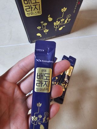 광동생활건강 나우 [광동] 배도라지 쌍화스틱 10mL x 100포 — 5점을 준 리뷰어가 2023년 11월 올린 사용 사진