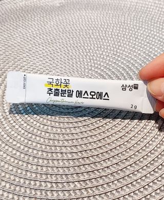 체인미 국화꽃 추출분말 에스오에스 곡류효소 과일채소 17종 혼합 분말 스틱 — 5점을 준 리뷰어가 2021년 12월 올린 사용 사진
