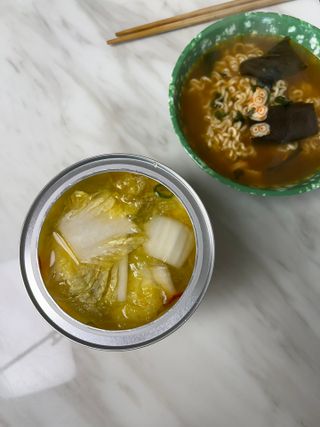셰프애찬 단호박 백김치 1kg — 5점을 준 리뷰어가 2022년 10월 올린 사용 사진