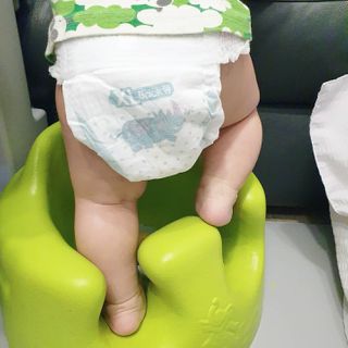 오브맘 밤 프리미엄 아기 기저귀 팬티형 밴드형 — 5점을 준 리뷰어가 2020년 12월 올린 사용 사진