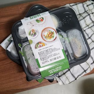 참살이도시락 작심삼일 샐러드도시락 3개 맛보기 새벽배송 또는 택배배송 — 5점을 준 리뷰어가 2021년 9월 올린 사용 사진
