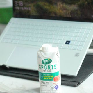 셀렉스스포츠 셀렉스 스포츠 웨이 프로틴 복숭아_ 330ml x 12팩 — 5점을 준 리뷰어가 2021년 10월 올린 사용 사진