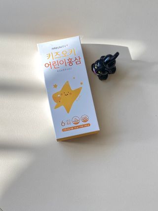 [이뮤니티플러스]우리아이 면역오키, 건강오키 _ 키즈오키 어린이홍삼 10포 1box — 4점을 준 리뷰어가 2022년 2월 올린 사용 사진