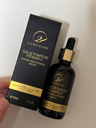 오투에니원 갈락토미세스 비타민 C 더블 브라이트닝 세럼 50ml — 4점을 준 리뷰어가 2023년 3월 올린 사용 사진