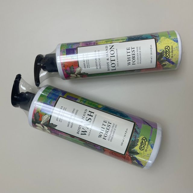 조향사 바디로션 + 바디워시 화이트포레스트 리뷰 사진