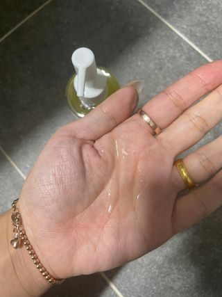 랑벨 내츄럴 딥 클렌징 오일 200ml (저자극 약산성 천연 클렌징) — 4점을 준 리뷰어가 2022년 5월 올린 사용 사진