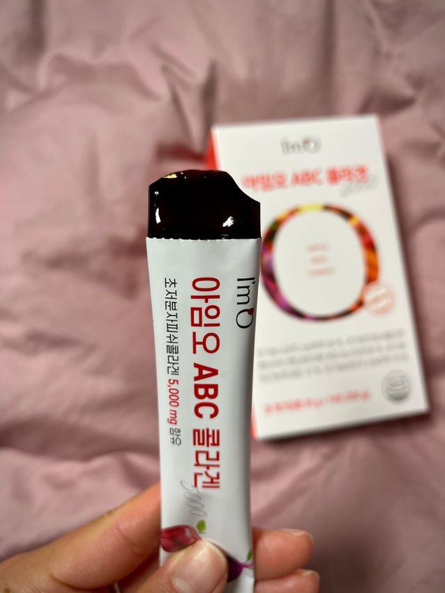 아임오 ABC 콜라겐 젤리 14포 리뷰 사진
