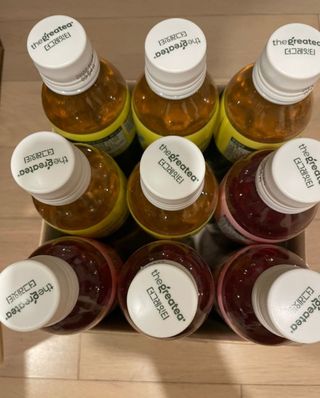 더그레잇티 콤부차 300ml *12개입 (오리지널 6개+베리리치 6개) — 4점을 준 리뷰어가 2022년 7월 올린 사용 사진