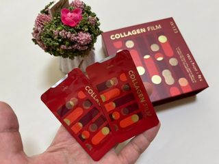 프리마인 귀족의 콜라겐, 92배 흡수율. 럭셔리 프리미엄 셀라브 콜라겐필름 30매 — 5점을 준 리뷰어가 2022년 5월 올린 사용 사진