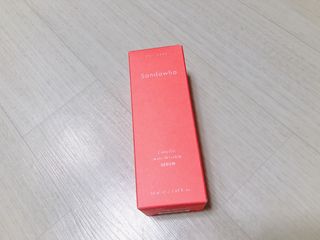 산다화 더블 이펙트 안티 링클 세럼 50ml — 3.5점을 준 리뷰어가 2021년 9월 올린 사용 사진