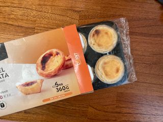 디앙뜨 포르투갈 에그타르트 오리지널 맛+패션후르츠 맛 중 택1 — 5점을 준 리뷰어가 2021년 7월 올린 사용 사진
