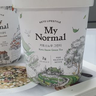 마이노멀 키토스노우 2개 Set  - 바닐라/초코/그린티 3종 중 선택 — 4점을 준 리뷰어가 2021년 6월 올린 사용 사진