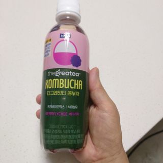 더그레잇티 콤부차 300ml *12개입 (오리지널 6개+베리리치 6개) — 4점을 준 리뷰어가 2022년 7월 올린 사용 사진