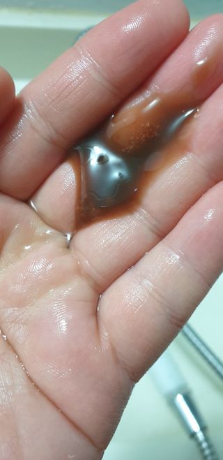 헤어플러스 콴디 플러피 클라우드 버블 팩 클렌저 — 5점을 준 리뷰어가 2021년 3월 올린 사용 사진