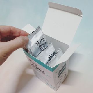 프리마인 유산균 국가지정연구소 선정, 살아있는 생유산균 200억 마리의 힘. 유산균n굿바이옴플러스 — 5점을 준 리뷰어가 2021년 10월 올린 사용 사진