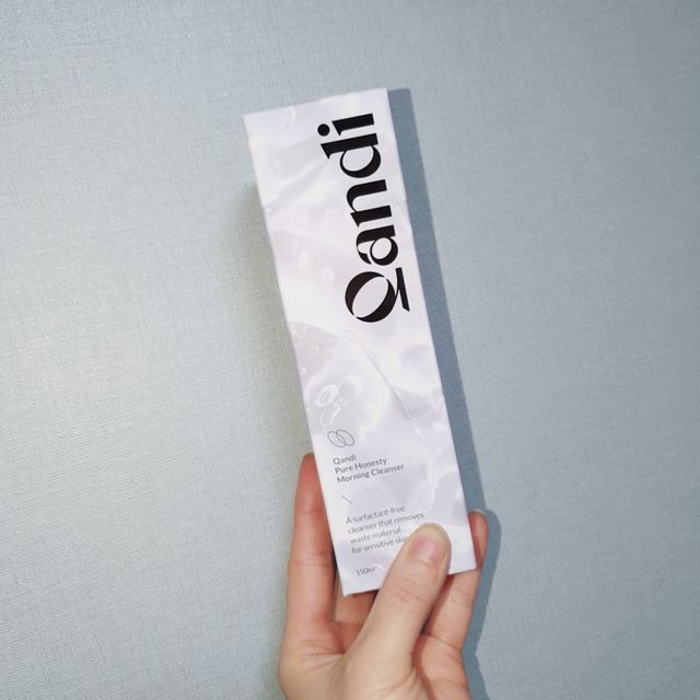 콴디 아침세안제 폼클렌징 퓨어 어니스티 모닝클렌저 리뷰 사진