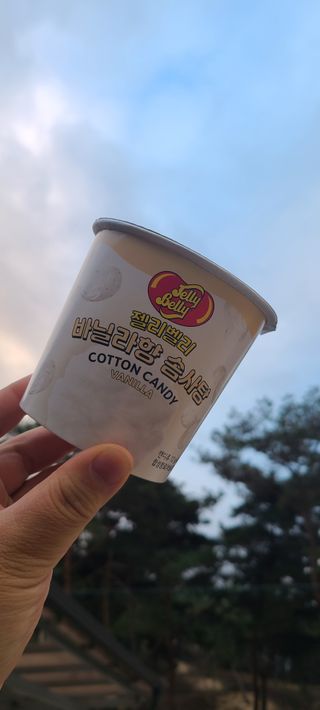 젤리벨리 솜사탕 2종-딸기치즈케이크, 바닐라 — 5점을 준 리뷰어가 2021년 11월 올린 사용 사진