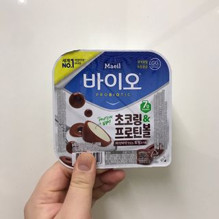 매일바이오 토핑요거트 — 5점을 준 리뷰어가 2021년 5월 올린 사용 사진