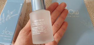 슬로우 스킨스 슬로우 여우구슬 앰플 — 3.5점을 준 리뷰어가 2021년 4월 올린 사용 사진