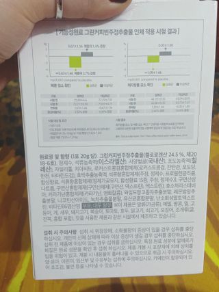 아므_이너뷰티 아므 젤리 컷 그린 씨드 10개입 — 5점을 준 리뷰어가 2021년 3월 올린 사용 사진