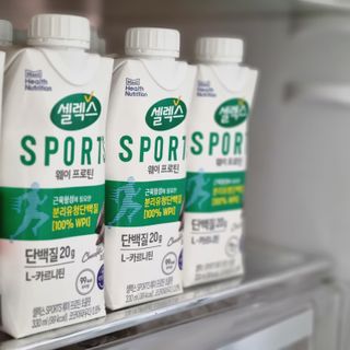 셀렉스스포츠 셀렉스 스포츠 드링크 초콜릿 _ 330ml x 12팩 — 5점을 준 리뷰어가 2021년 10월 올린 사용 사진