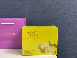 몽베스트 위드더 블랜딩 하우스 _레몬 블랙티 — 5점을 준 리뷰어가 2023년 1월 올린 사용 사진