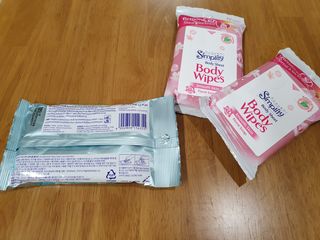 [심플리티] 한 장으로 향기롭게, 산뜻하게 바디시트 2종 + 랜덤향1개 총 3팩구성 — 5점을 준 리뷰어가 2021년 5월 올린 사용 사진