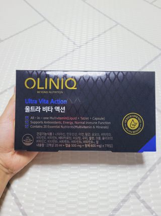 올리닉 울트라비타액션 — 5점을 준 리뷰어가 2021년 12월 올린 사용 사진