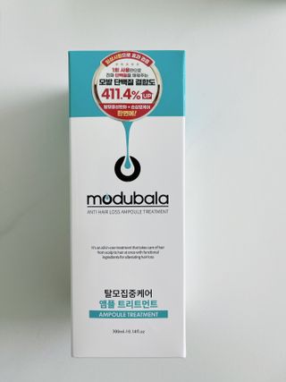 모두발라 탈모집중케어 앰플 트리트먼트 — 5점을 준 리뷰어가 2022년 3월 올린 사용 사진