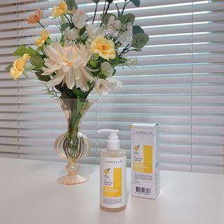 랑벨 내츄럴 딥 포어 클렌저 210ml (저자극 약산성 천연 클렌징 젤) — 4점을 준 리뷰어가 2022년 3월 올린 사용 사진