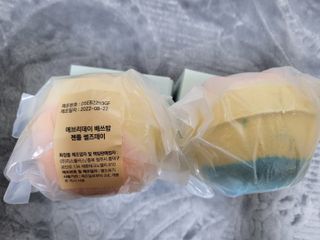 소담스퀘어 상암 Evreryday Bath Bomb Day7(에브리데이 배쓰밤 데이7) / 7종 중 2종 랜덤발송 — 5점을 준 리뷰어가 2022년 11월 올린 사용 사진
