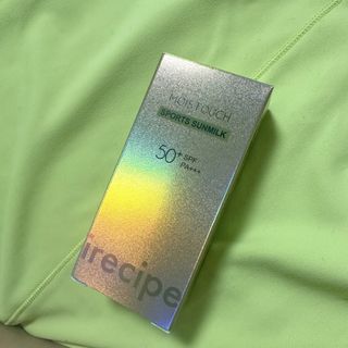 아이레시피 모이스트터치 스포츠 선밀크 50ml (SPF50+ PA+++) — 5점을 준 리뷰어가 2023년 7월 올린 사용 사진