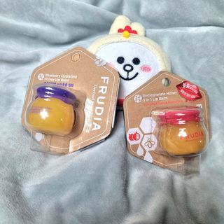 [후르디아] 올리브영 꿀과즙 립밤 2종 (블루베리/석류) — 4점을 준 리뷰어가 2022년 12월 올린 사용 사진