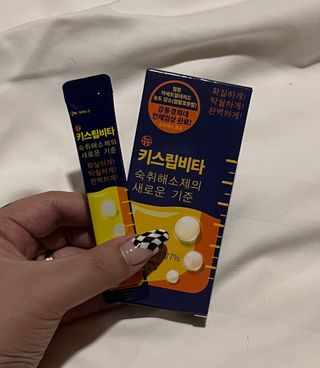 [키스립] 근본적인 숙취원인 해결 숙취해소제 뉴키스립비타 (최신) — 5점을 준 리뷰어가 2022년 8월 올린 사용 사진