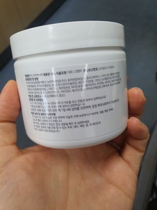 뉴트리션팩토리 하드코어버닝티 오리지널 — 5점을 준 리뷰어가 2021년 8월 올린 사용 사진