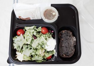 참살이도시락 작심삼일 샐러드도시락 3개 맛보기 새벽배송 또는 택배배송 — 4점을 준 리뷰어가 2021년 8월 올린 사용 사진
