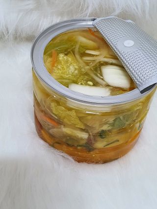 셰프애찬 단호박 백김치 1kg — 5점을 준 리뷰어가 2022년 10월 올린 사용 사진