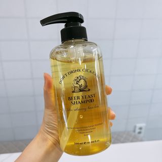 디어미어 맥주효모 샴푸 500ml — 4.5점을 준 리뷰어가 2022년 8월 올린 사용 사진