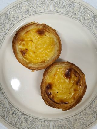디앙뜨 포르투갈 에그타르트 오리지널 맛+패션후르츠+초콜릿타르트 맛 중 택1 — 5점을 준 리뷰어가 2021년 8월 올린 사용 사진
