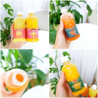탐라원 제주의 맛, 몬딱주스 4종세트 - 한라봉몬딱주스, 천혜향몬딱주스, 청귤에이드, 당근몬딱주스 — 5점을 준 리뷰어가 2021년 8월 올린 사용 사진