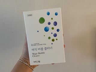 자연그램 매직버블클리너 스틱형 30포 — 5점을 준 리뷰어가 2021년 2월 올린 사용 사진
